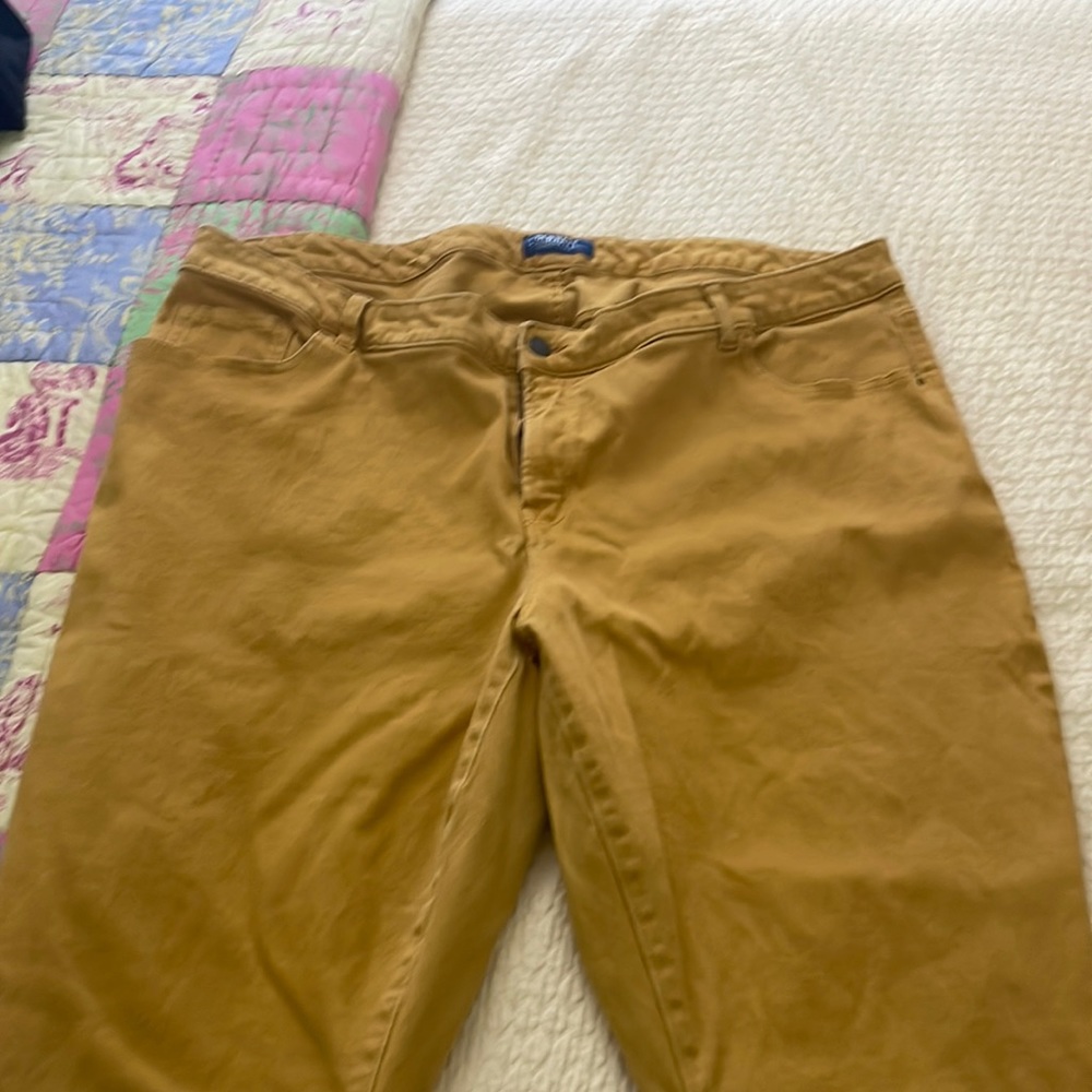 Old navy mustard jeans